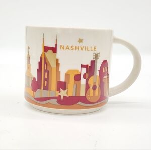 Starbucks NASHVILLE You Are Here Collection 14oz Coffee Mug 2015